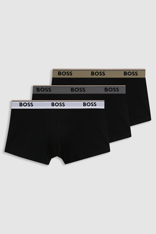 3PCS ΕΣΩΡΟΥΧΟ BOSS - 004 ΜΑΥΡΟ